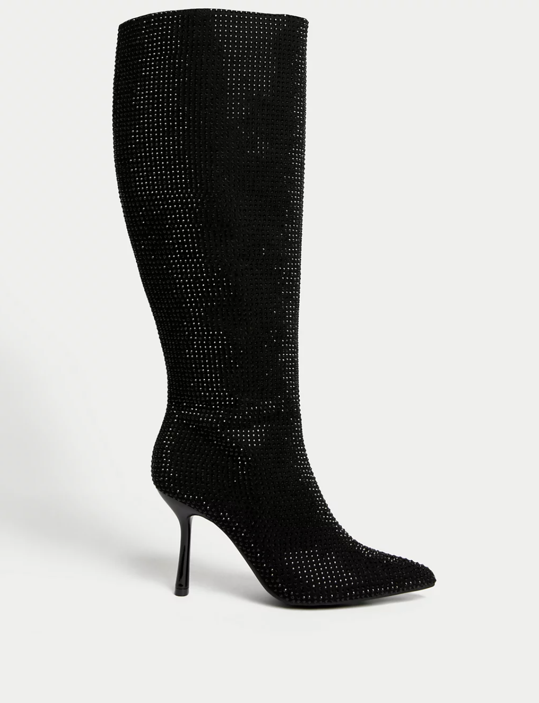 Knee high sparkle boots from M&S