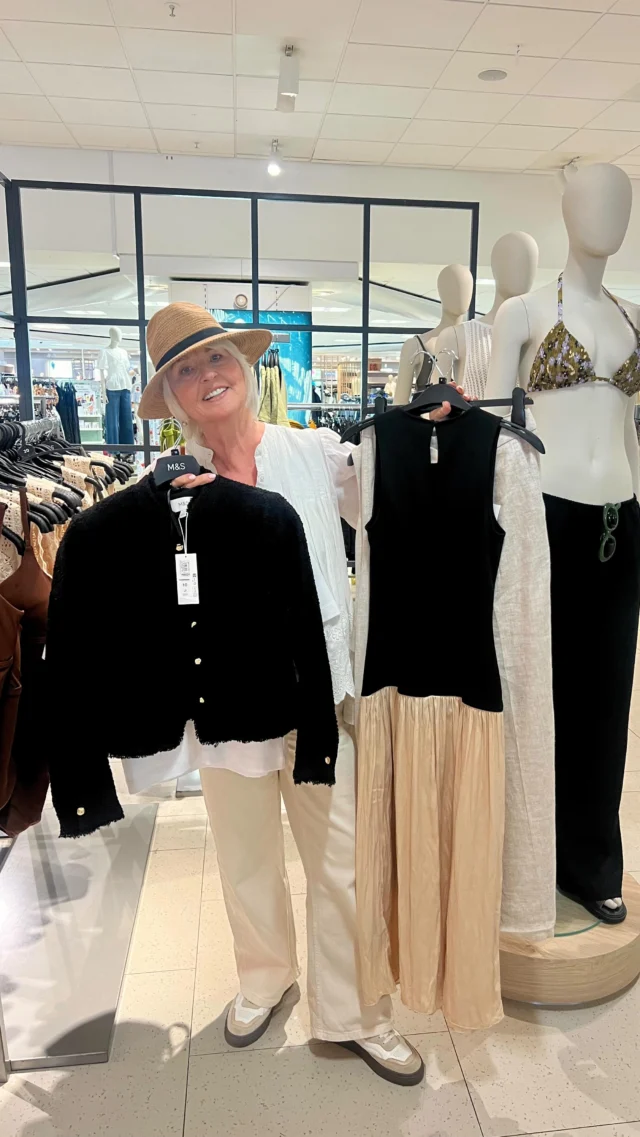 Shout out to Marks & Spencer! While their online shopping is temporarily on hold due to the cyber attack back in April, their local stores are still bursting with fabulous fashion finds!

I, Annabel, had a lovely outing with my dear friend Charlie (aka Back Packing Granny)! (Grace sadly couldn’t be with us as she is very busy with the last week of an art foundation course).

Anyway Charlie and I explored the latest styles and added some fresh separates to our wardrobes. It’s always better to shop with a friend who gives honest feedback!

We spotted a must-have denim skirt just as we were leaving - definitely planning another trip soon! A huge thank you to the amazing team at @marksandspencer Camberley The Meadows for their incredible service! 🙌💚 

P.S. this is not a paid promotion
PPS the navy jumper and slip that Charlie is wearing with the floral skirt is her own as is her white skirt. 
And my cream jeans are last year from M&S. my straw bag is from @henrietta.spencer.uk from many seasons ago. 
.
.
##ourweeklywhisper #yesmarks #mymarks #summerfashion @marksandspencerstyle